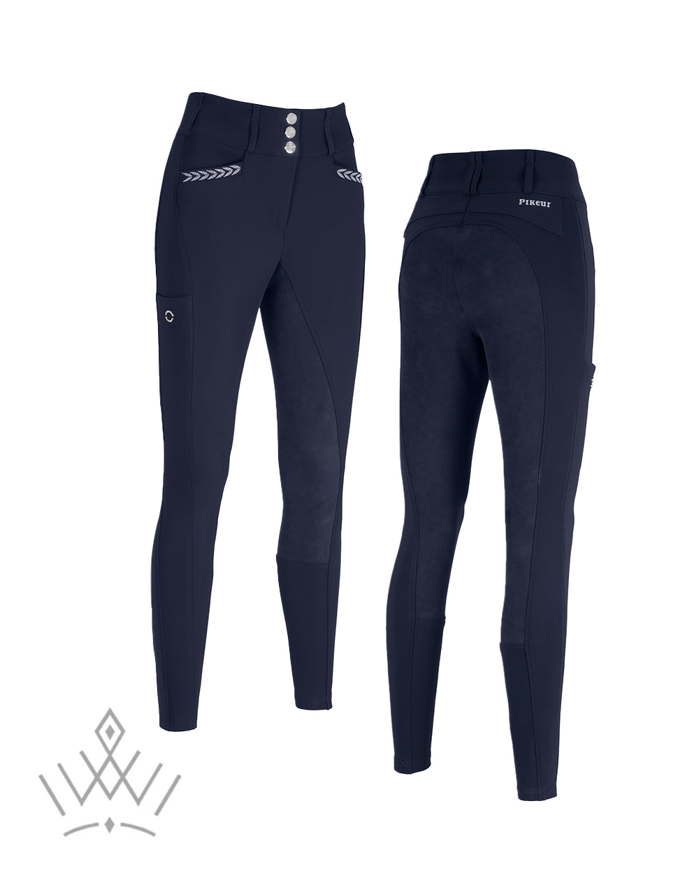 Pikeur NEW Candela Strass Full Seat Ladies Breeches 3938/3948.