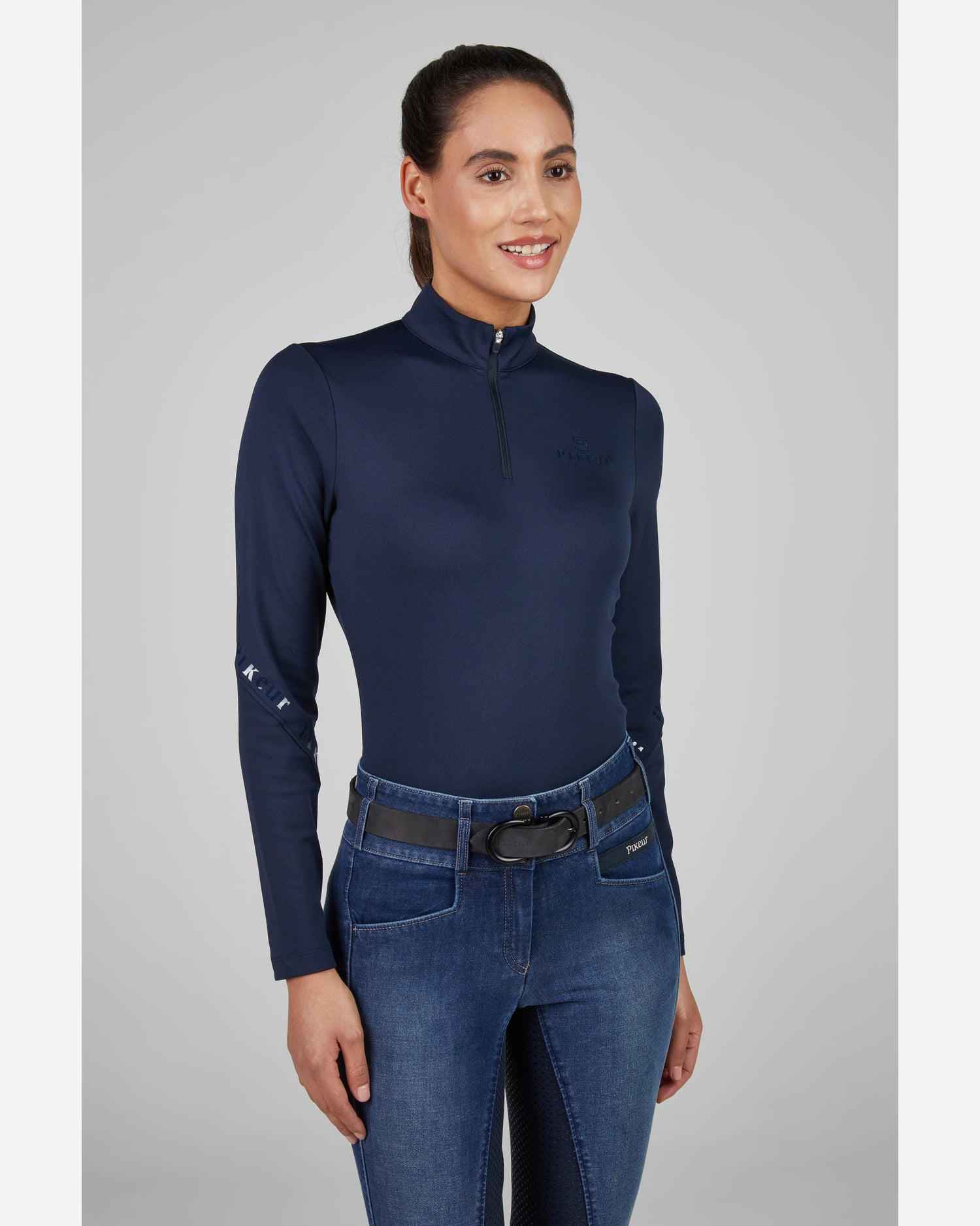 Pikeur Lola Ladies Zip Shirt 8270