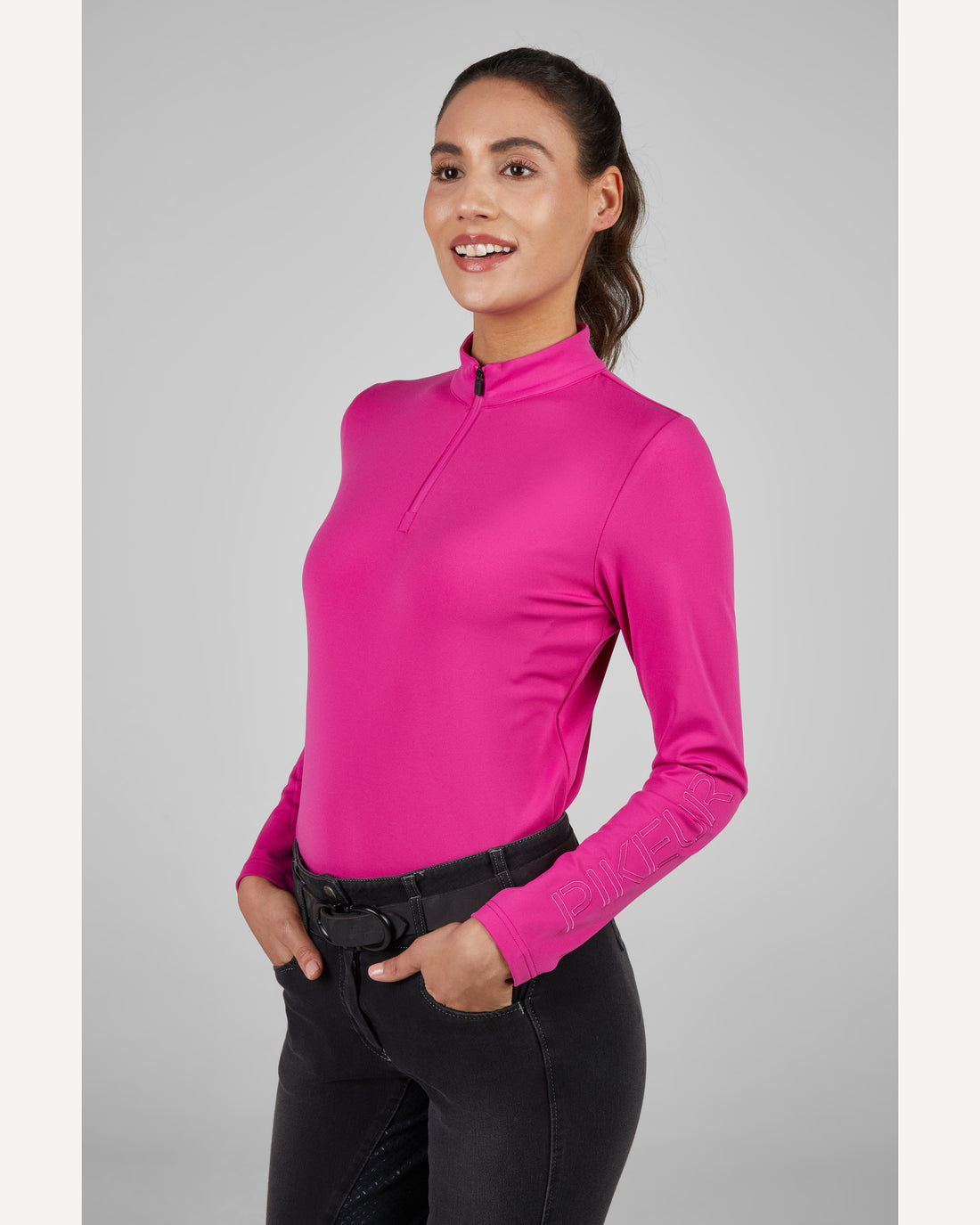 Pikeur Liza Ladies Zip Shirt 8276