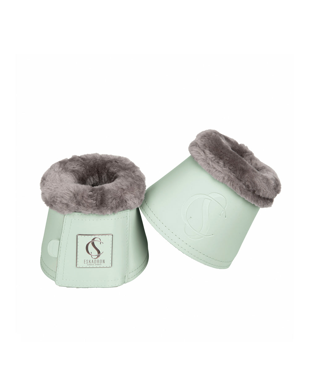 Eskadron Softslate Faux Fur Bell Boots CS24 -Powder Green-S-