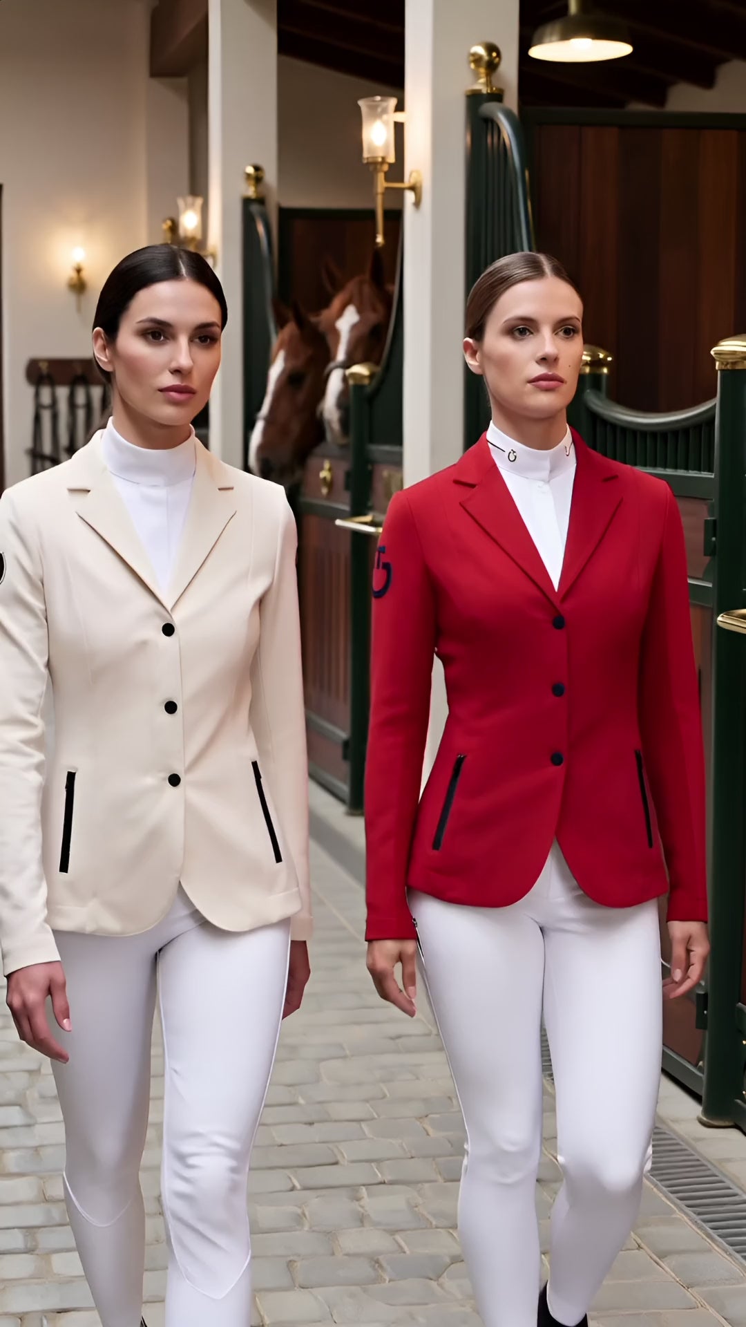 Cavalleria Toscana CT Ladies EVO Light Zip Riding Jacket - Birch