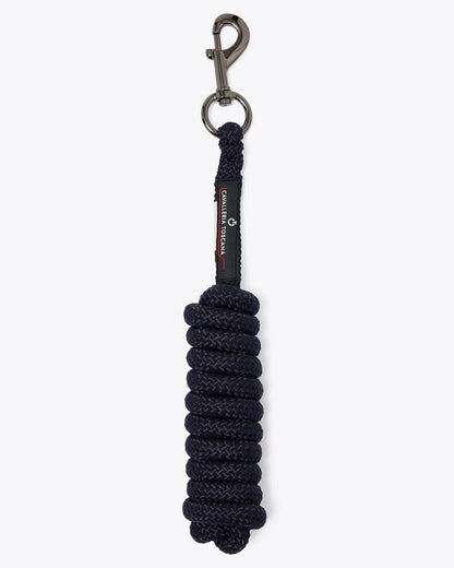 Cavalleria Toscana CT Lead Rope featuring durable braided rope, a metal snap hook fastening and signature Cavalleria Toscana branded label for everyday horse handling.