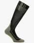 Cavalleria Toscana CT Team Knee-High Riding Sock featuring a ribbed cuff, contrasting heel and toe detailing, ergonomic design and signature CT Team logo on the calf.