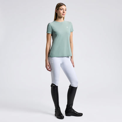 Cavalleria Toscana Ct Ladies Jersey T-shirt With 3D Logo