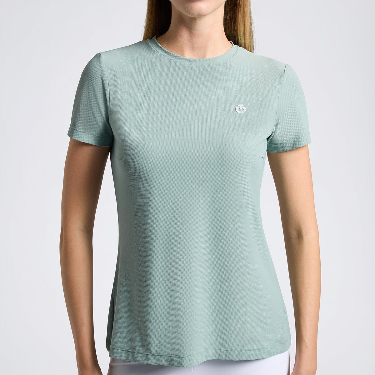 Cavalleria Toscana Ct Ladies Jersey T-shirt With 3D Logo