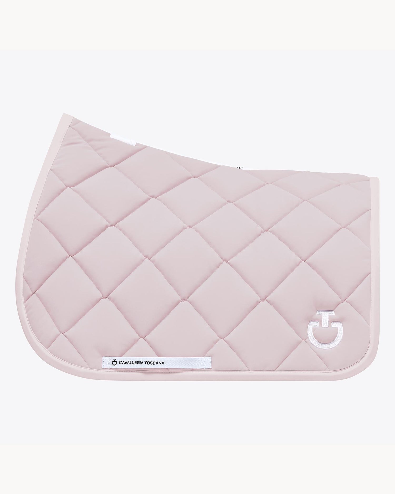 Cavalleria Toscana CT Diamond Quilted Jersey Jumping Saddle Pad