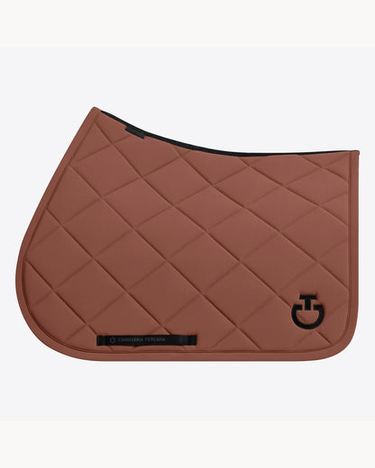 Cavalleria Toscana CT Diamond Quilted Jersey Jumping Saddle Pad