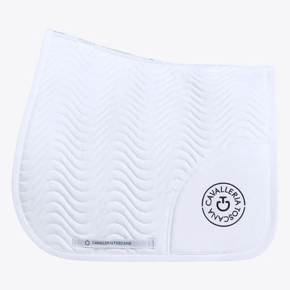 Cavalleria Toscana CT Wave Quilted Dressage Saddle Pad