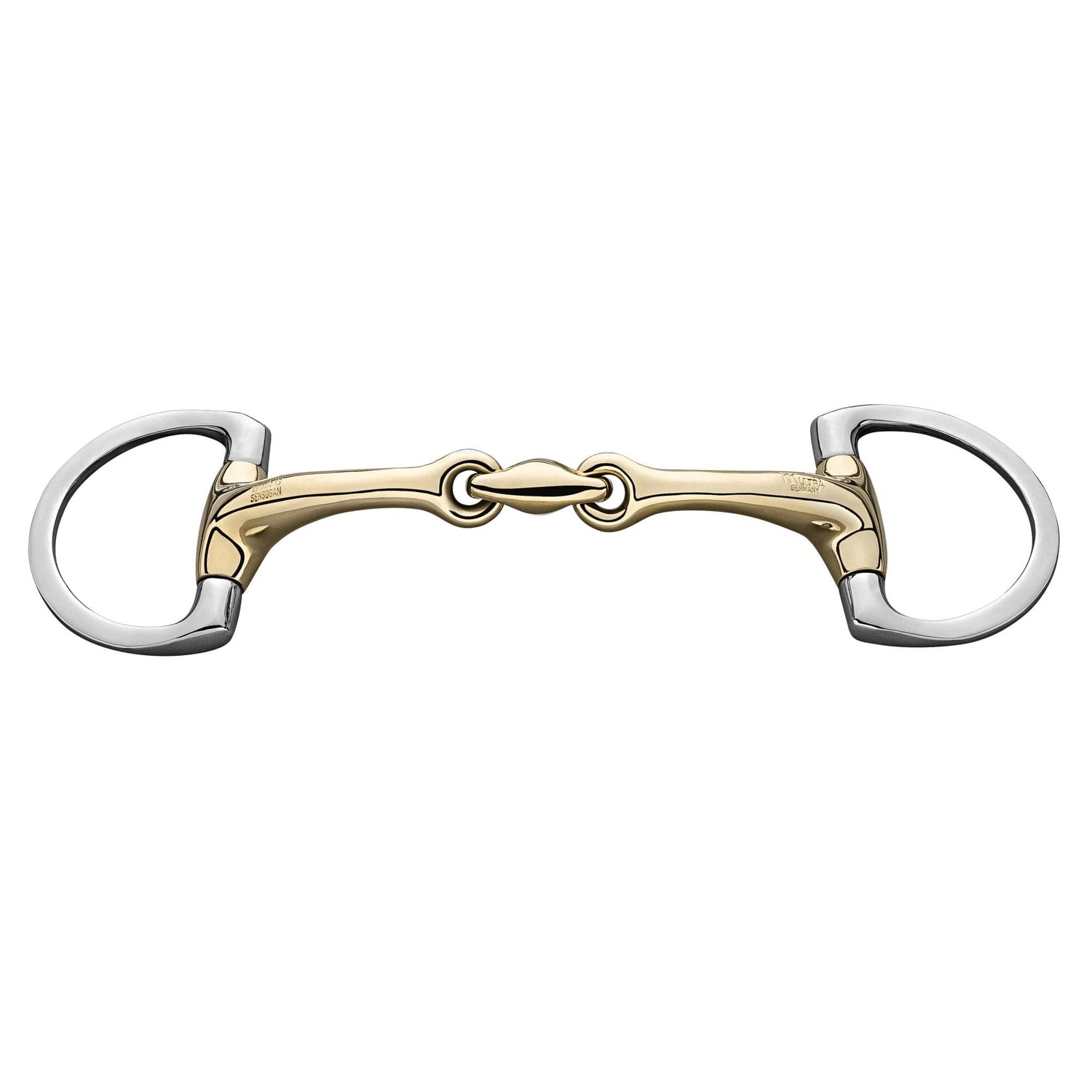 Sprenger Dynamic RS Eggbutt bradoon with D-shaped rings Horse Bit 40244-78 (14mm Thick, 55mm Ring)- Shop Online Today