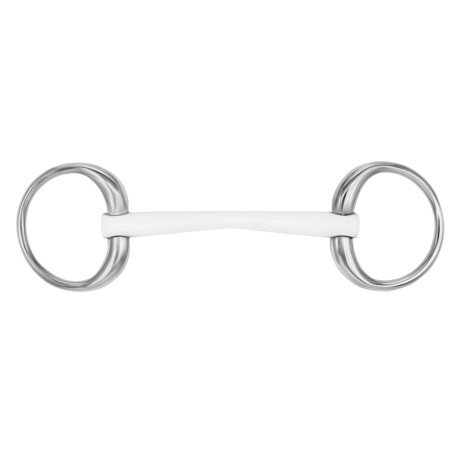 Sprenger Duo Eggbutt 40319-Plastic Horse Bit (16mm Thick, 70mm Ring)- Shop Online Today