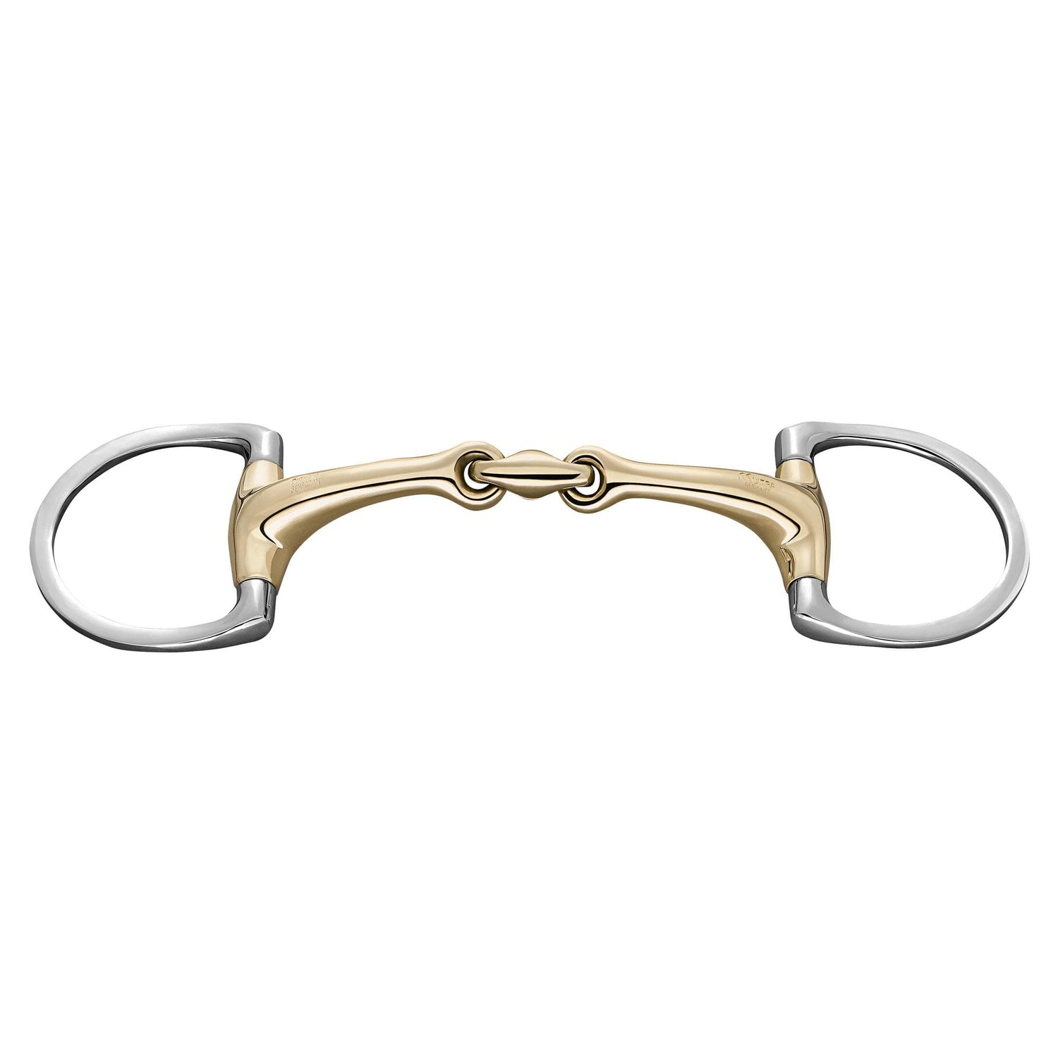 Sprenger Dynamic RS Eggbutt bit with D-shaped rings Horse Bit 40414-78 (14mm Thick, 65mm Ring)- Shop Online Today