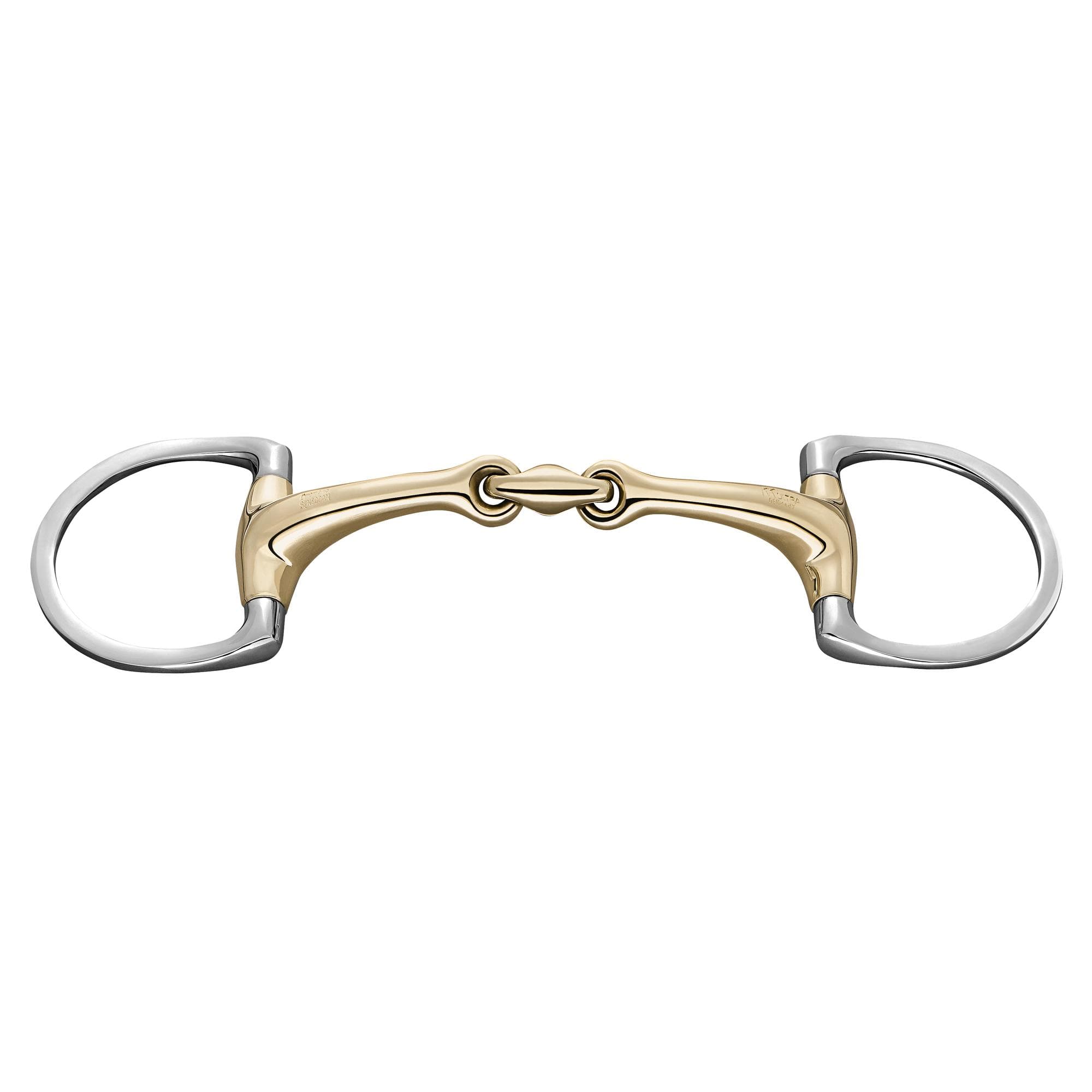 Sprenger Dynamic RS Eggbutt bit with D-shaped rings Horse Bit 40414-78 (14mm Thick, 65mm Ring)- Shop Online Today