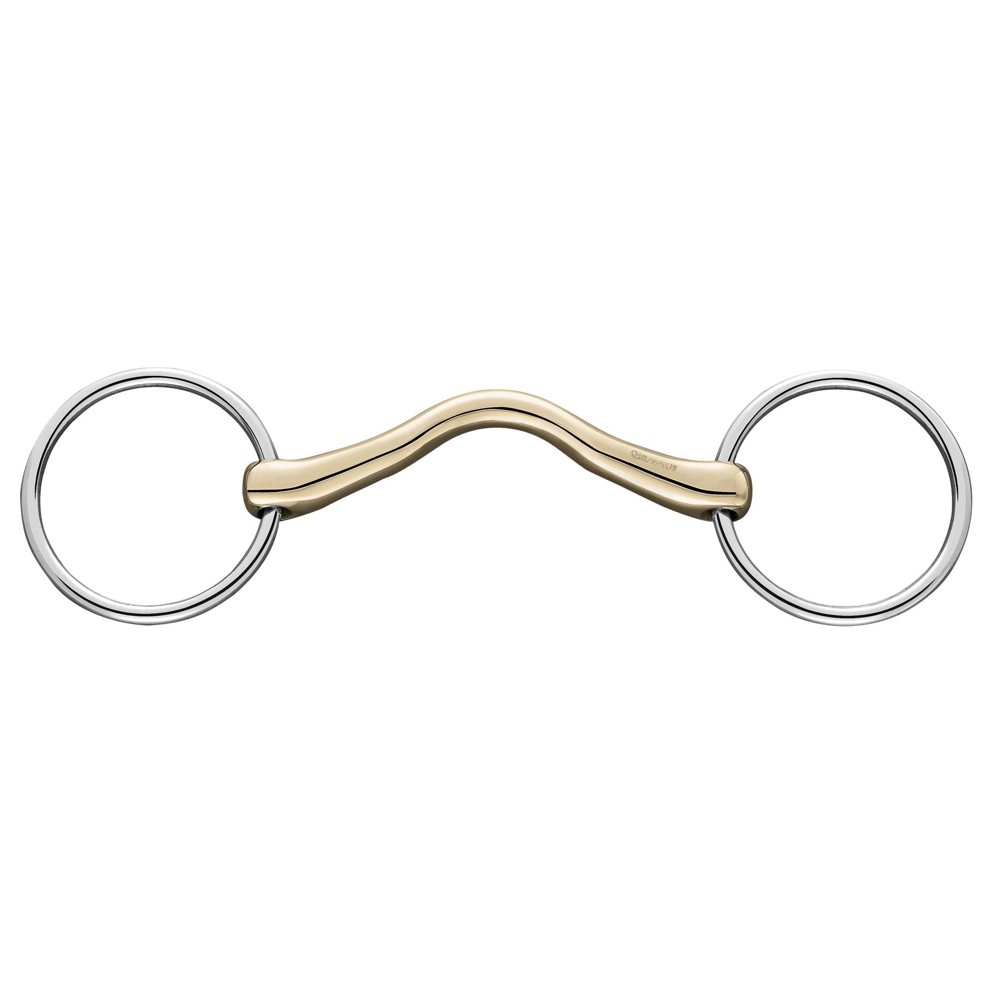 Sprenger CM Mullen Mouth Snaffle Horse Bit 40583-78 (16mm Thick, 70mm Ring)- Shop Online Today