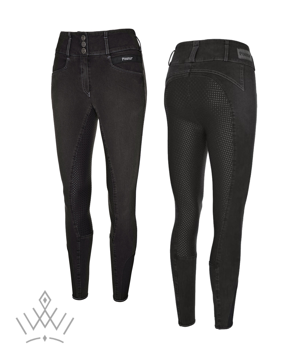 Womens Pikeur Cassina Jeans Breeches Horse Riding Pants Womens Pikeur Cassina Jeans Breeches Horse Riding Pants