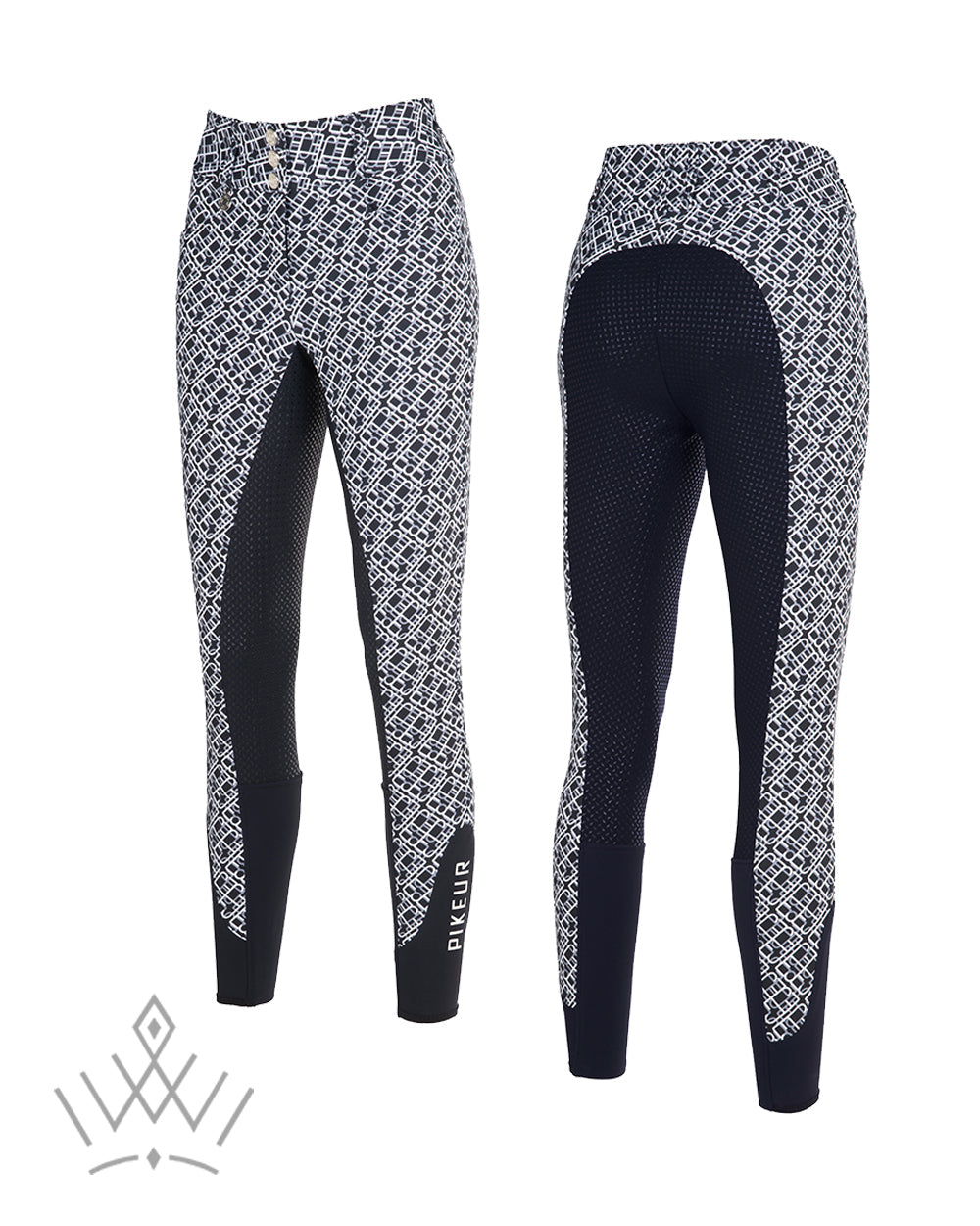 Pikeur Candela Print Full Grip Ladies Breeches-My Breeches