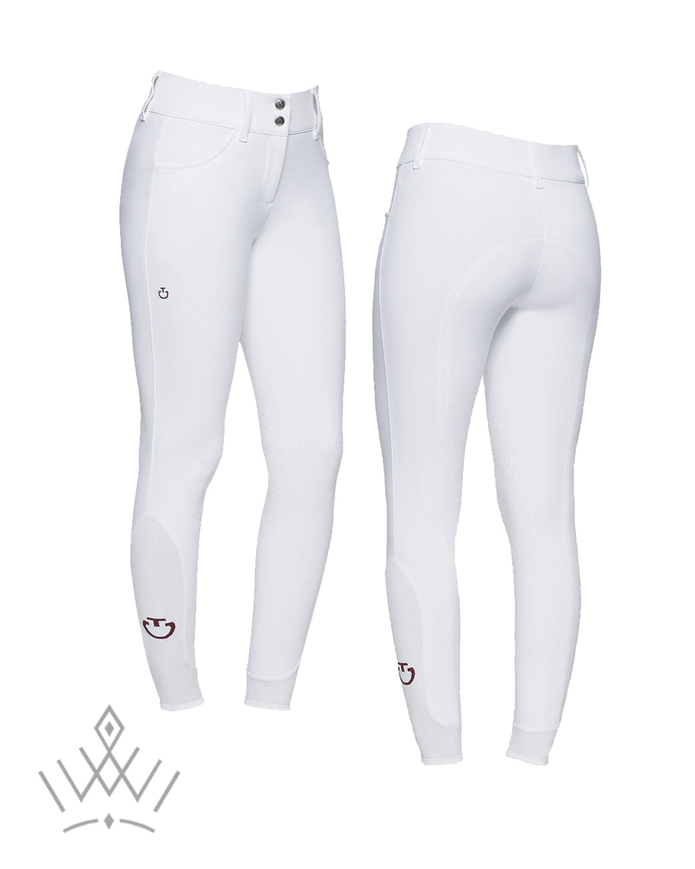 Cavalleria Toscana CT American Knee Grip Ladies Breeches - Competition Colours.