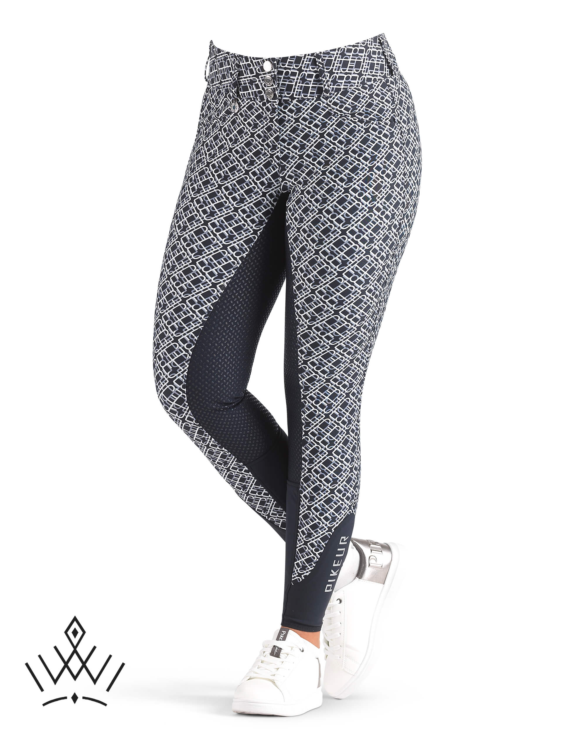 Pikeur Candela Print Full Grip Ladies Breeches-My Breeches