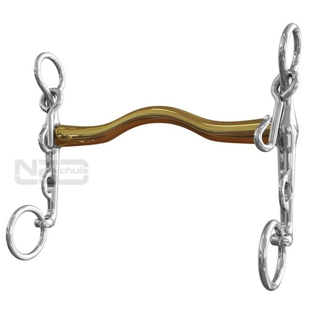 Neue Schule Slimma Weymouth Horse Bit  (14mm/5cm Shank) 8015-5FV.