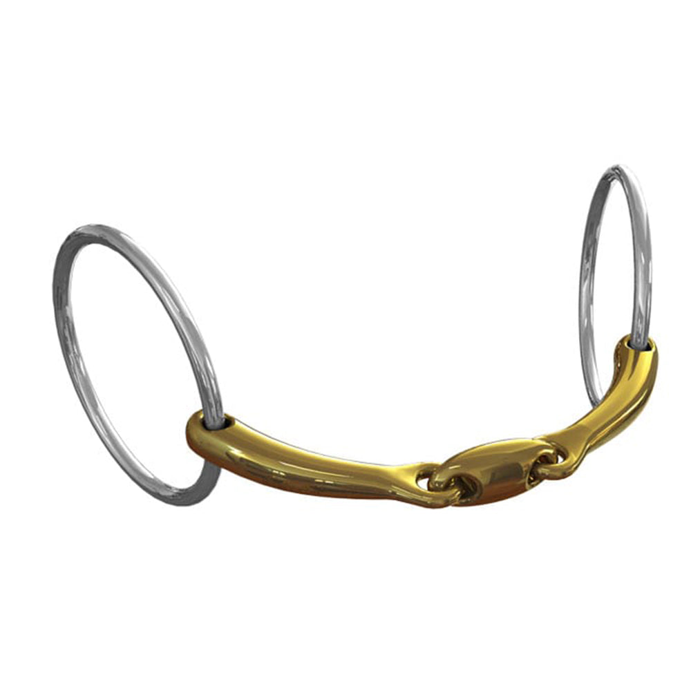 Neue Schule Team Up Loose Ring Horse Bit (70mm Ring) 9012-70