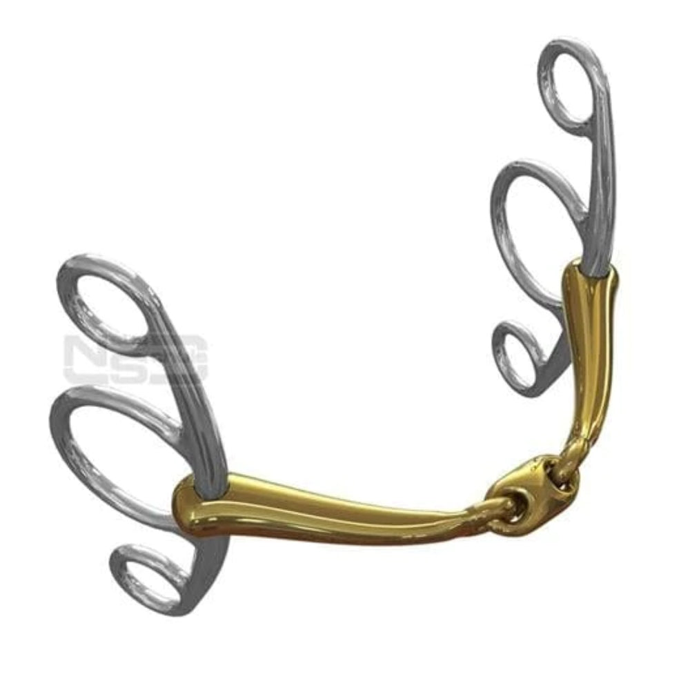 Neue Schule Tranz Angled Lozenge Jumper Horse Bit (16mm) 8023-NS