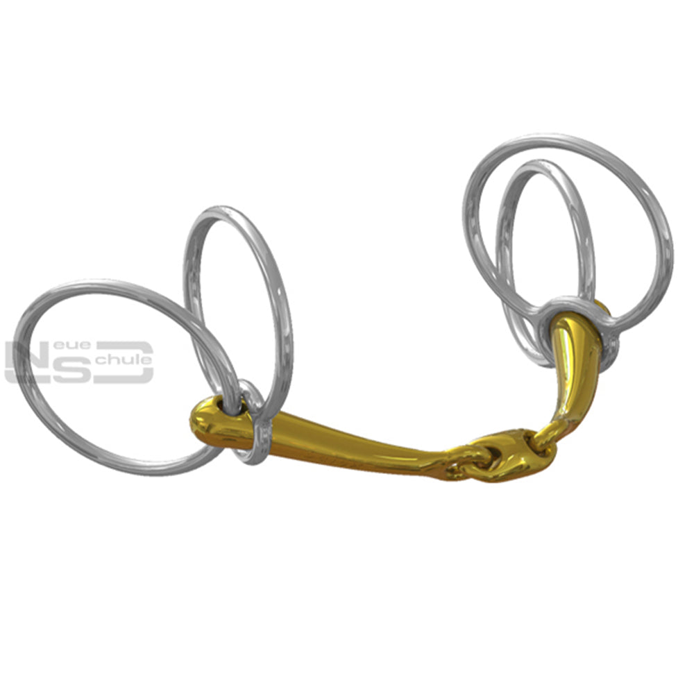 Neue Schule Tranz Angled Lozenge Jumpers Choice Horse Bit (16mm/70mm)8023-RD