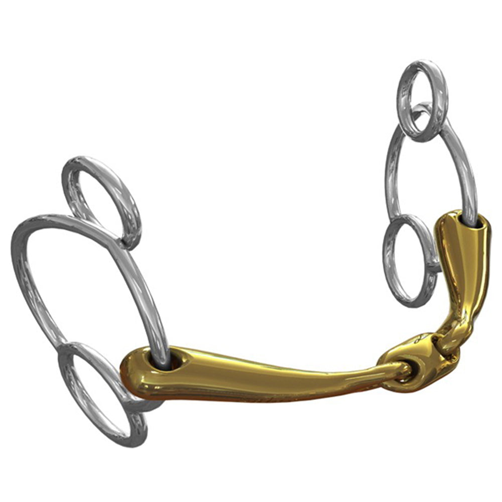 Neue Schule Tranz Angled Lozenge Universal Horse Bit (16mm) 8023-U.