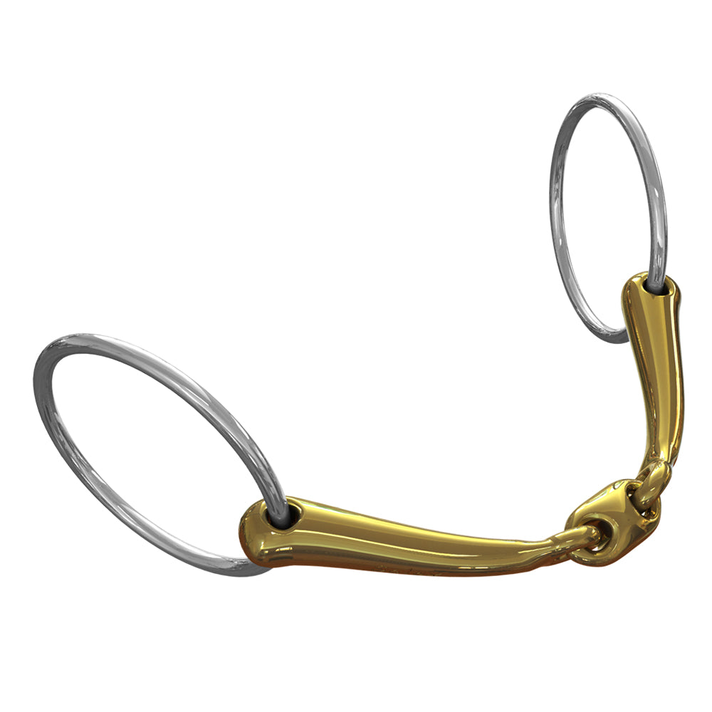 Neue Schule Tranz Angled Lozenge Horse Bit (Ring Size 55mm) 8022-55.