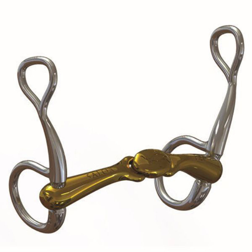 Neue Schule Turtle Top with Flex Baucher Horse Bit (16mm) 7023-B TT.