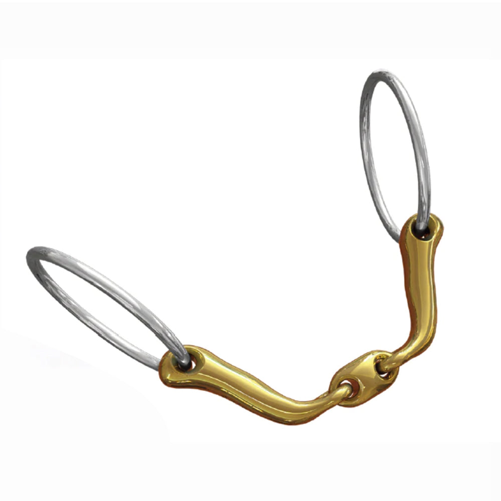 Neue Schule Verbindend Loose Ring Horse Bit  (70mm Ring) 9011-70.
