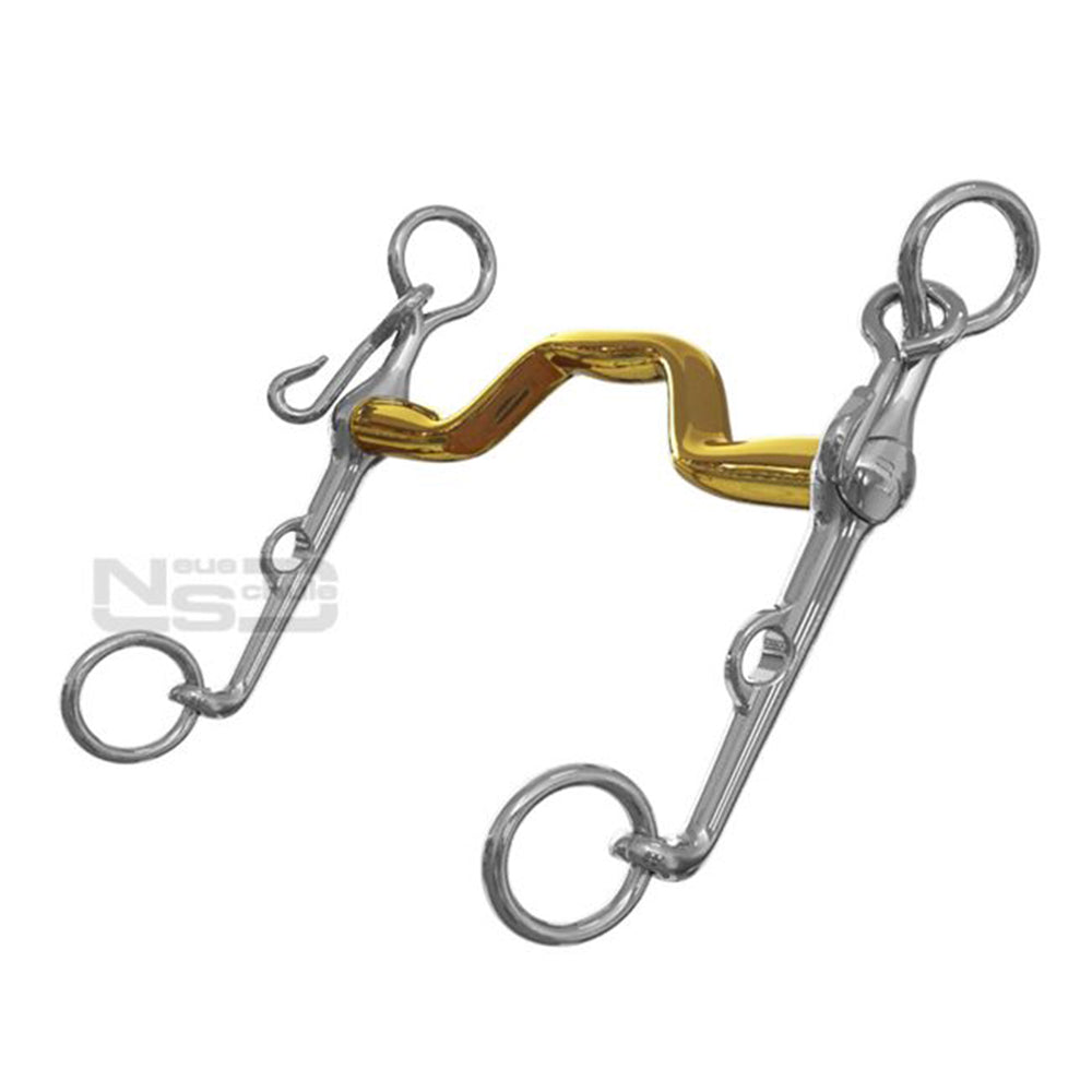 Neue Schule Warmblood Weymouth Horse Bit (14mm/9cm Shank) 8028-9FF.
