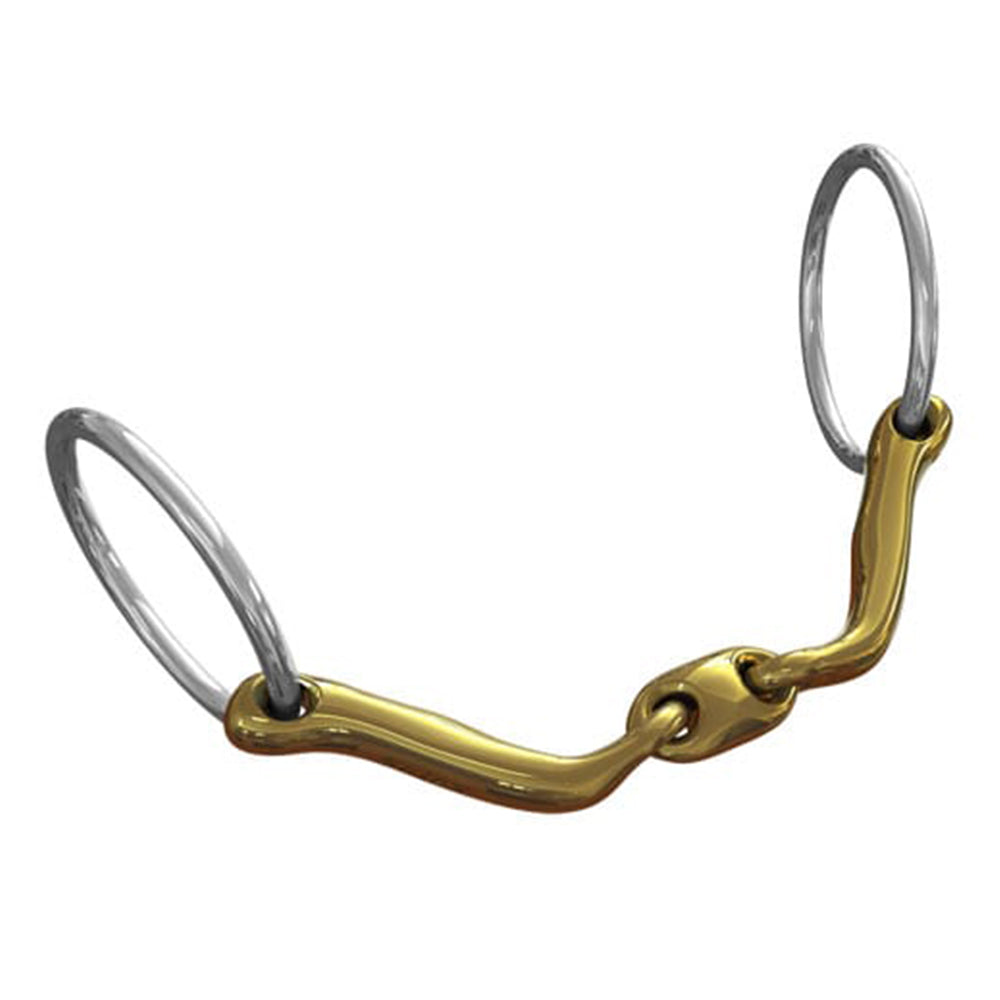 Neue Schule Verbindend Loose Ring Horse Bit  (55mm Ring) 9010-55.