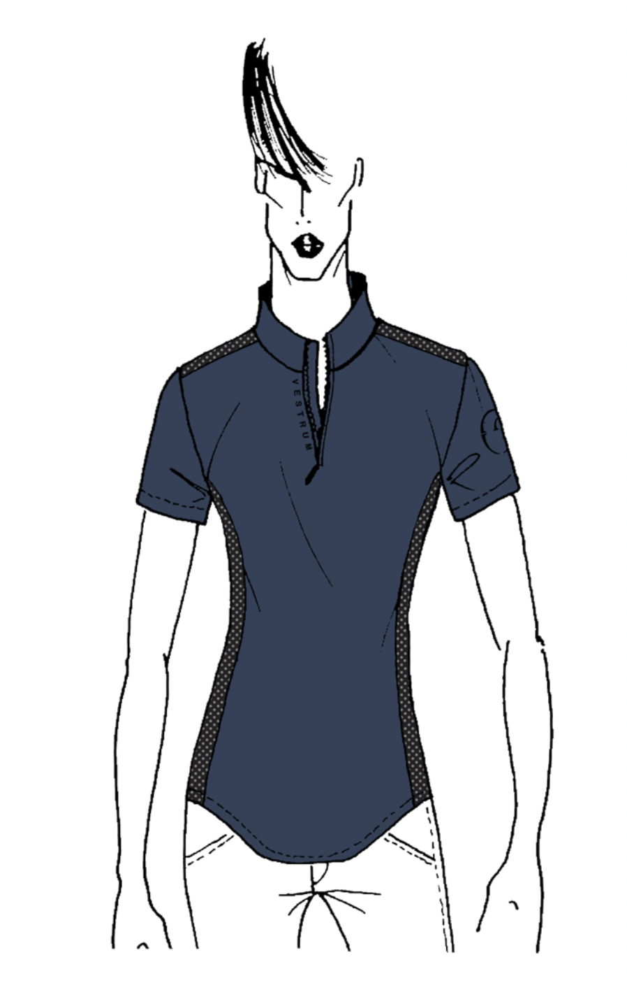 Vestrum Portici Ladies Training Top.