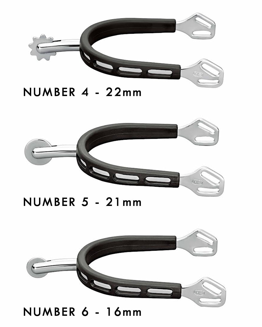 Sprenger ULTRA fit EXTRA GRIP spurs 47535 Round End- Shop Online Today