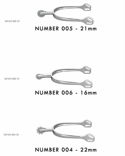Sprenger ULTRA fit spurs 47435 Round Neck.