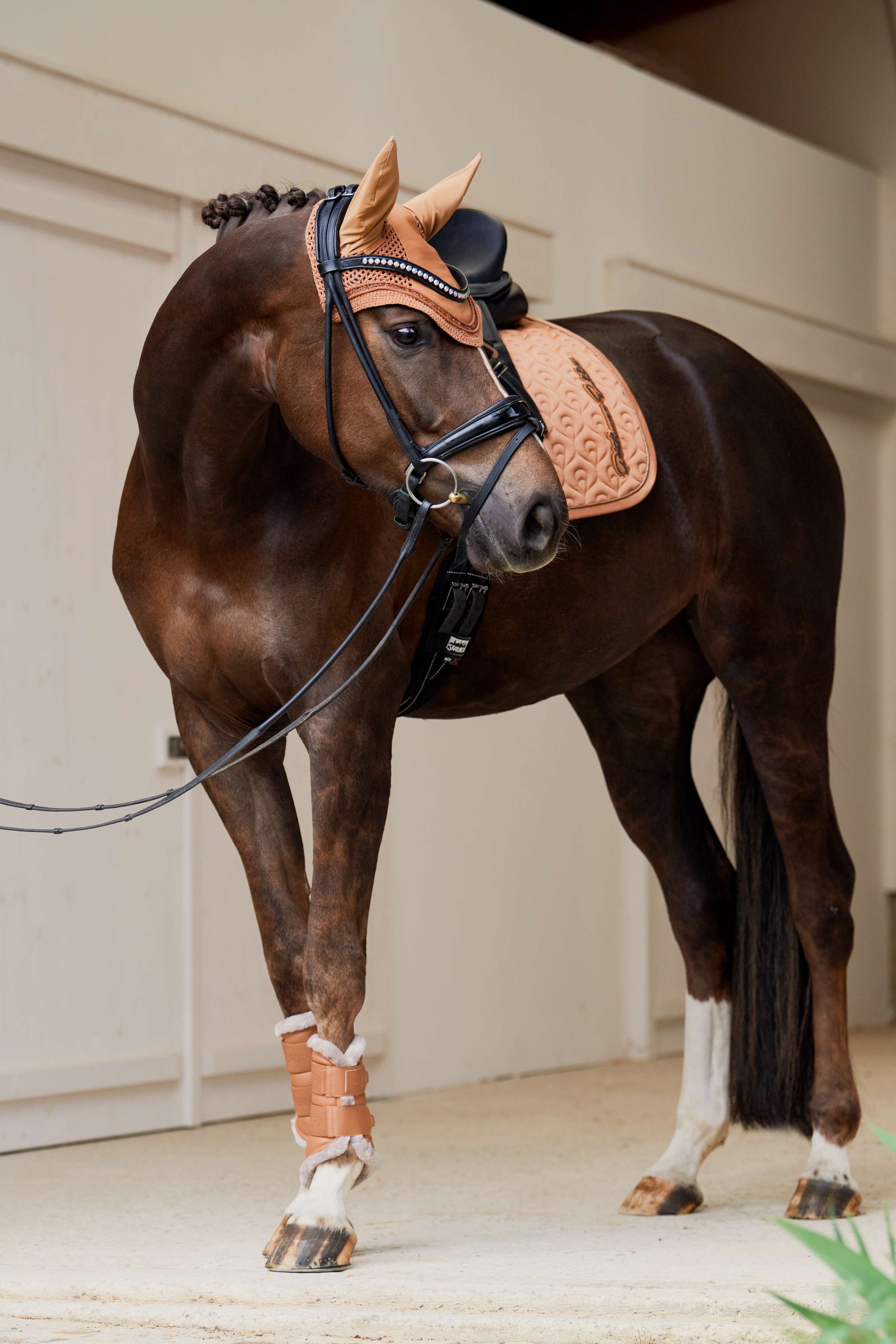 Eskadron Faux Leather Fur Tendon Boots Platinum Summer 2023 SALE My Breeches