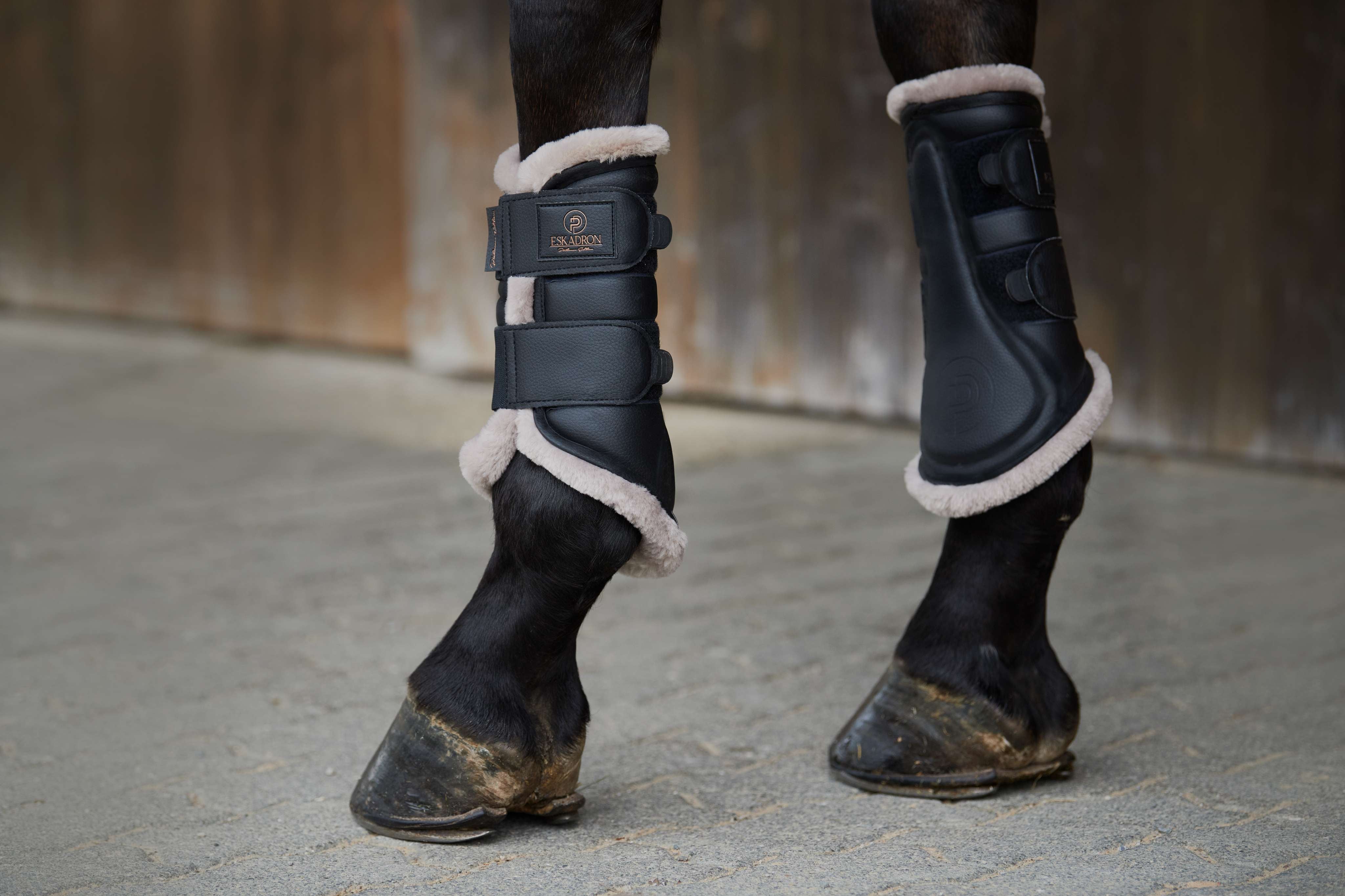 Eskadron Faux Leather Fur Tendon Boots Platinum Summer 2023 My Breeches