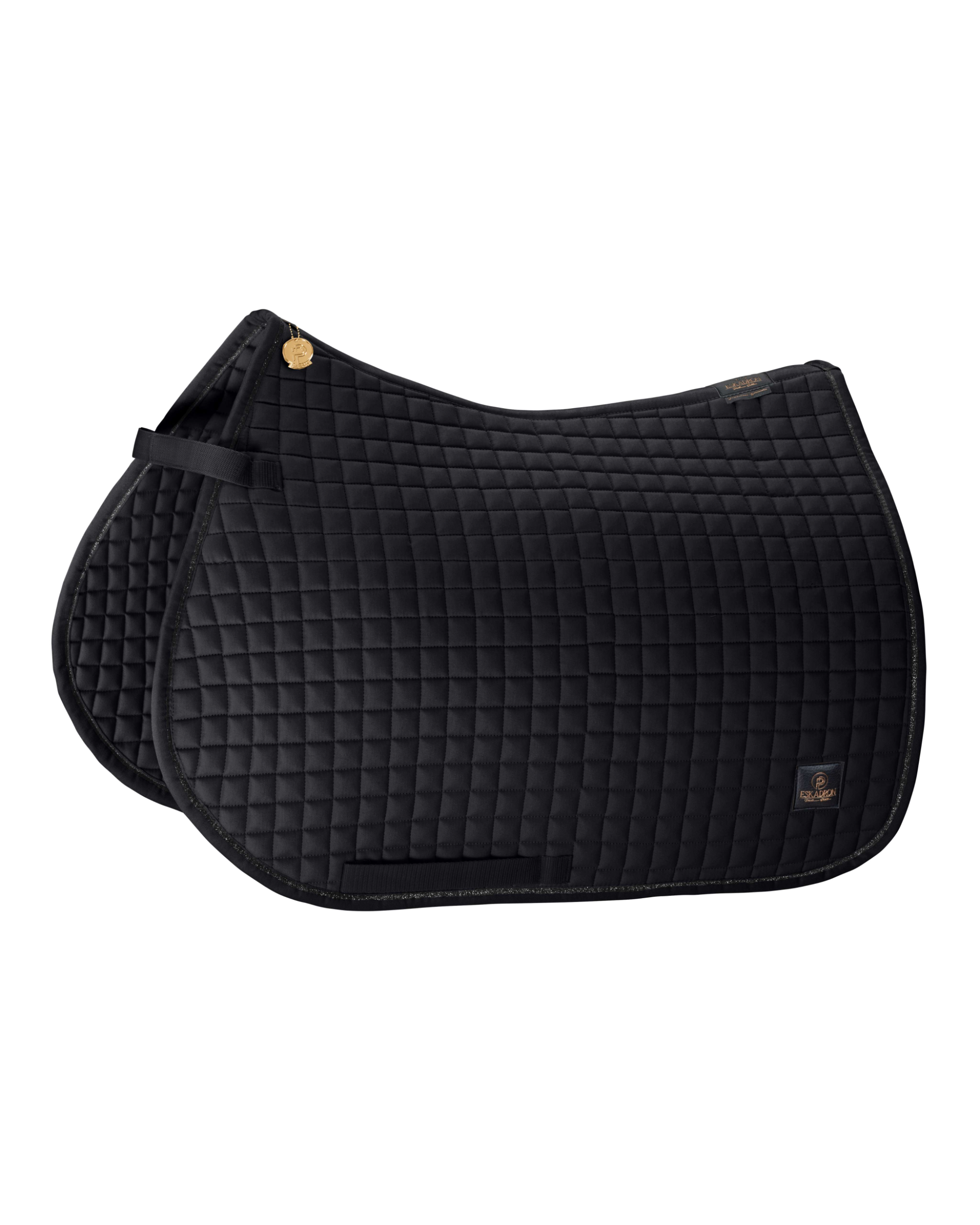 Eskadron Cotton Saddle Pad Platinum Summer 2023 -Black-Full - GP/Jumping-