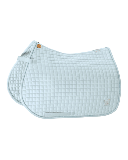 Eskadron Cotton Saddle Pad Platinum Summer 2023 -Powder Blue-Full - GP/Jumping-