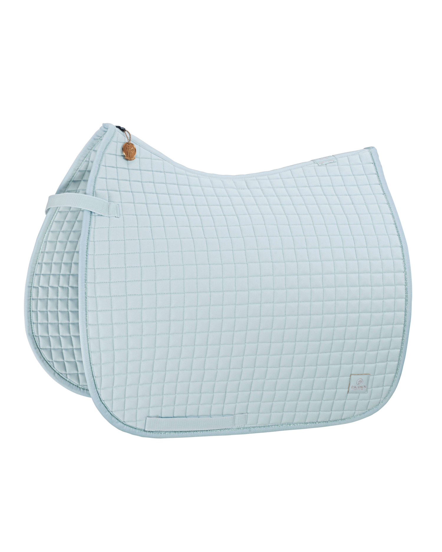 Eskadron Cotton Saddle Pad Platinum Summer 2023 -Powder Blue-Full - Dressage-