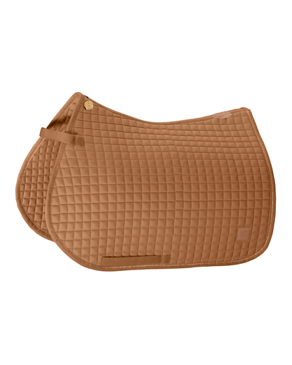 Eskadron Cotton Saddle Pad Platinum Summer 2023 -Cognac-Full - GP/Jumping-