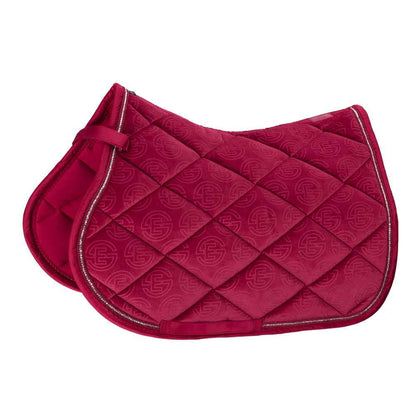 Eskadron Velvet Crystal Saddle Pad Reflexx 2023 -Berry Fusion-Full - GP/Jumping-