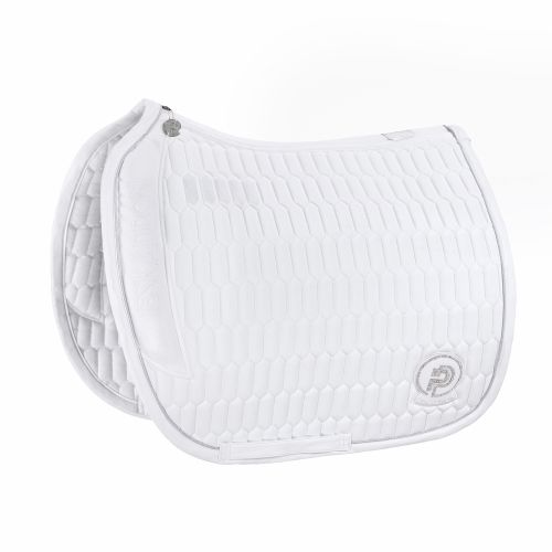 Eskadron Softshell Avantgarde Saddle Pad Platinum Pure 23 -White-Full - Dressage-
