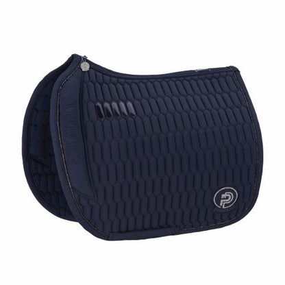 Eskadron Softshell Avantgarde Saddle Pad Platinum Pure 23 -Navy-Full - Dressage-