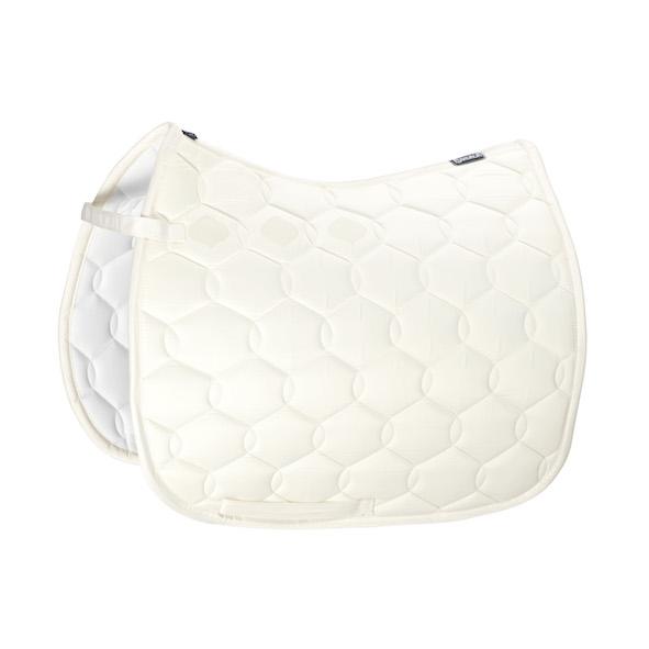 Eskadron Glossy Wave Saddle Cloth -Cream-Pony - Dressage-