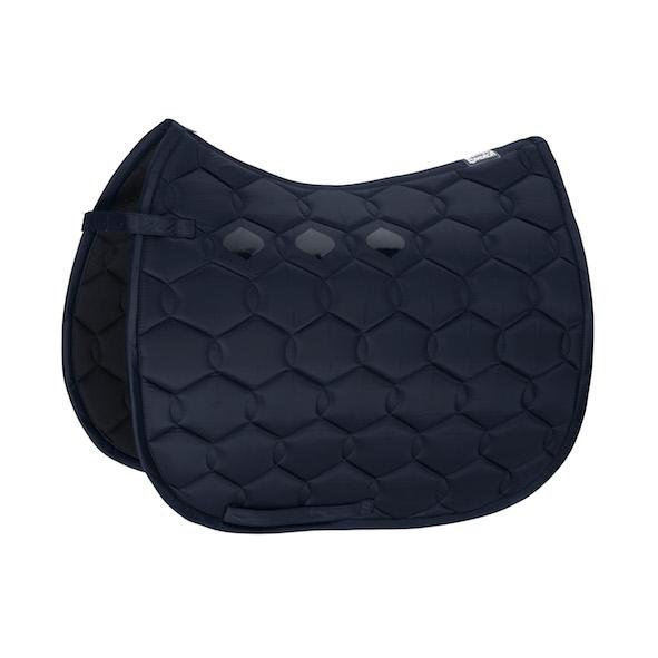 Eskadron Glossy Wave Saddle Cloth -Nightblue-Pony - GP/Jumping-