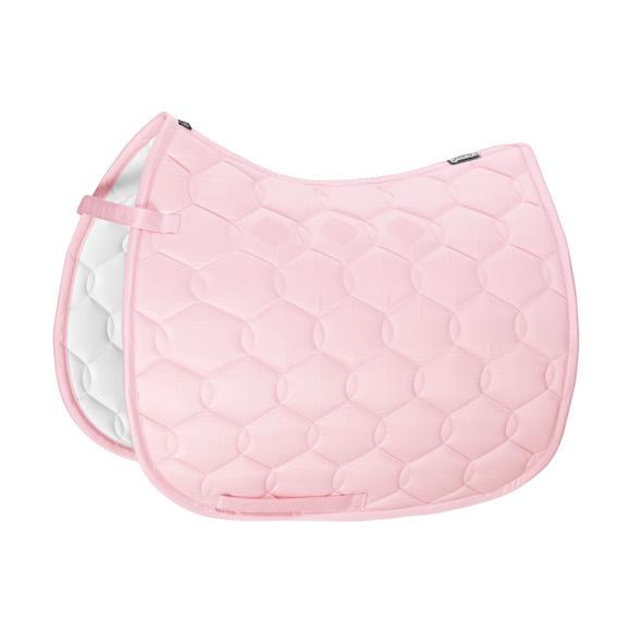 Eskadron Glossy Wave Saddle Cloth -Powderrose-Pony - Dressage-