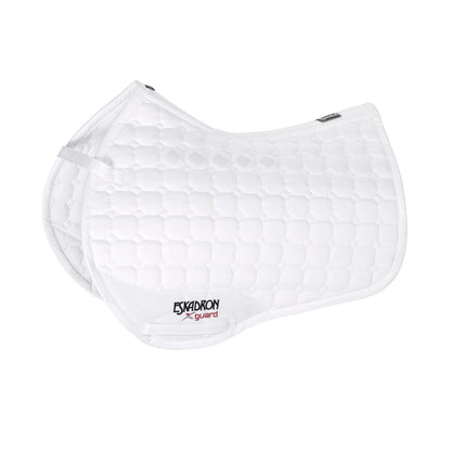 Eskadron Glossy Compact Saddle Cloth -White-Full - GP/Jumping-