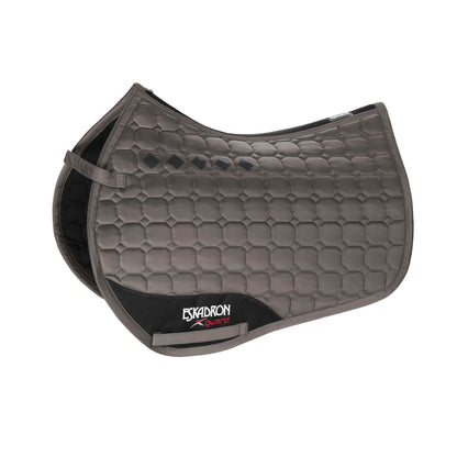 Eskadron Glossy Compact Saddle Cloth -Anthracite-Full - GP/Jumping-