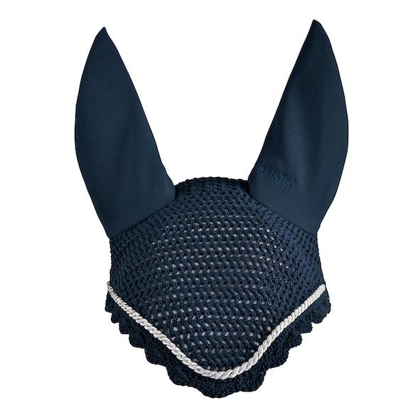 Eskadron Regular Silver Braid Fly Hood -Nightblue-Pony (P2)-