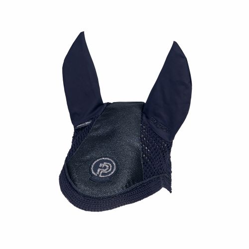 Eskadron Glitter Mesh Fly Hood Platinum Pure 23 -Navy-Pony (P2)-